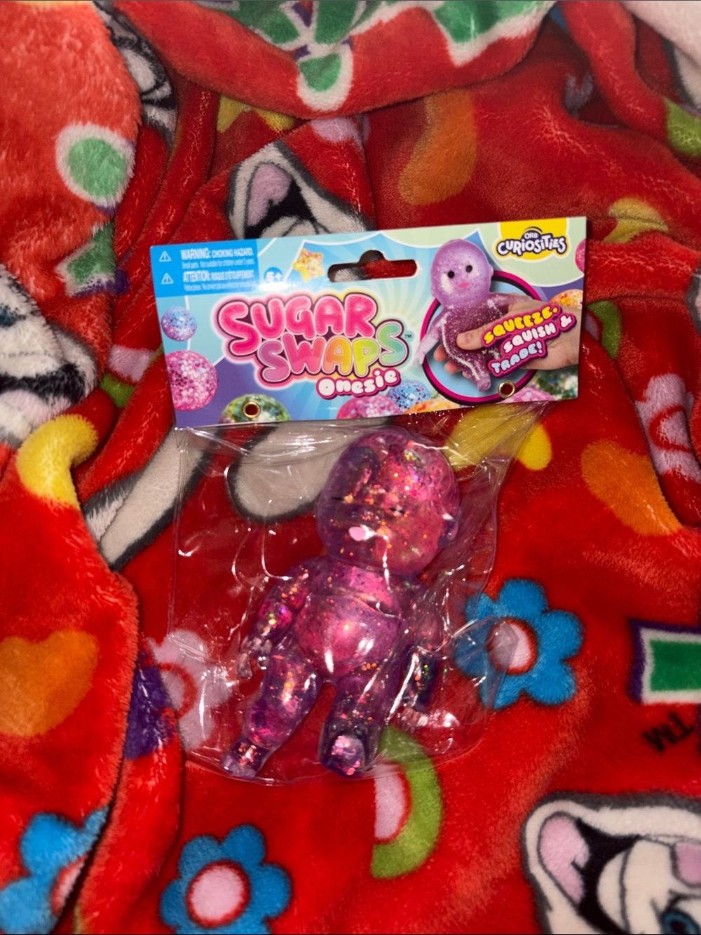 Sugar Swaps onesie viral Magic Purple Squishy baby toy NEW QUICK SHIP